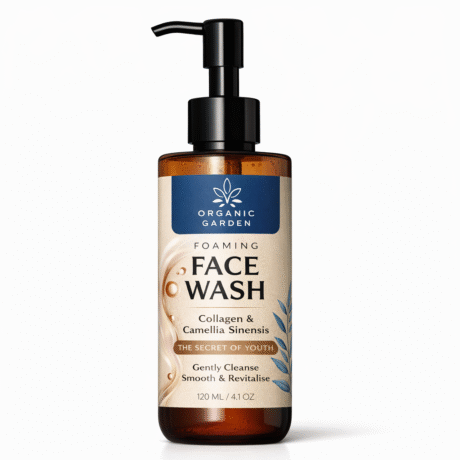 Collagen face wash