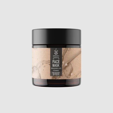Hyaluronic acid and vitamin E mask